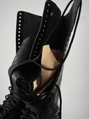 Undercover Black Leather High Boots