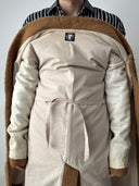 Bernhard Willhelm 'Keep It Unreal' Wool Cocoon Coat