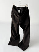 2000s Dirk Bikkembergs Low Rise Brown Trousers