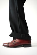 1950s European Tuxedo Wool Trousers