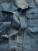 1970s Wrangler ‘Brad Pitt’ Style Denim Blue Jacket