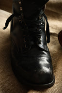 Early 20th Century European Leather Lace Up Boots