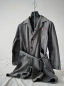 1950s French Workwear Chambray Atelier Coat