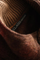 Class Roberto Cavalli Brushed Wool Coat