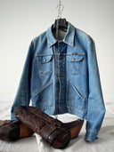 1970s Wrangler ‘Brad Pitt’ Style Denim Blue Jacket