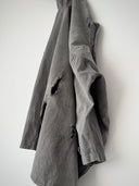 1950s French Workwear Chambray Thrashed Atelier Coat