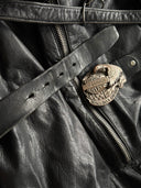 1990s Harley-Davidson Eagle Buckle Belt
