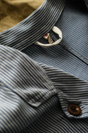 1970s European Work Hickory Shirt