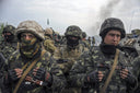 Old Ukrainian Army Dubok Camo Jacket