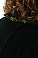 1880s Victorian Era Velvet Bodice