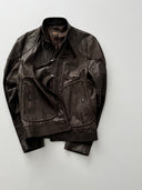 Vintage Cuoieria Fiorentina Italy Leather Jacket