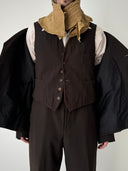 1930s German Workwear Three Piece Brown Suit