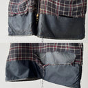 90s Barbour A205 Border Waxed Navy Jacket