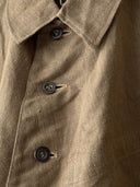 DEADSTOCK 1940s German 'Drillich' HBT Linen Work Jacket