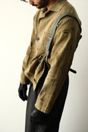 1960s Soviet Work Thrashed Jacket