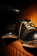 1960s Soviet Ski Faded Boots