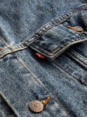 1990s Levi's 70598 Navy Trucker Jacket