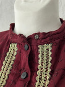1940s Hungarian Folk Women's Floral Jacket