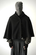 Yohji Yamamoto Pour Homme Wool Cape