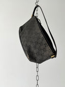 2000s Gucci GG Canvas Boat Pochette