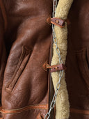 1970s England B3 Sheepskin Hooded Jacket