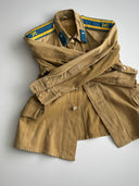 1970s Soviet Union Air Force Cadet Uniform Jacket