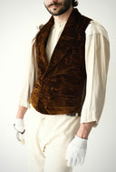 c. 1850s Victorian Velvet Waistcoat