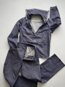 1970s French Marine Sailor Denim Suit