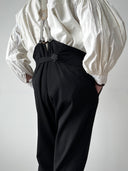 1905 Dated Austro-Hungarian 'Croatian' Bespoke Wool Suit Trousers