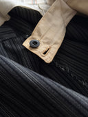 1930s Dutch Bespoke Striped Trousers