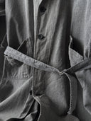 1950s French Workwear Chambray Atelier Coat