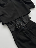 1930s European Tuxedo 'Black Tie' Three Piece Wool Suit