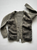 1930s German Women's Thrashed Wool Cardigan