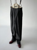 1930s Dutch Bespoke Striped Trousers