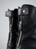 Gucci GG 'Guccissima' Biker Boots