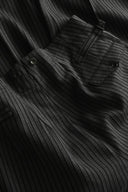 1940s European Tailored Striped Trousers