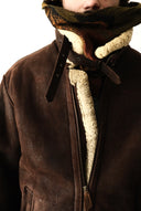 1990s Gaultier Jeans Aviator Shearling Jacket