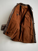 1940s German Motorcycle Leather Blouson Jacket