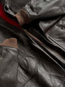 1980s England 'Cirrus' A2 Leather Jacket