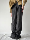 1940s Swiss 'PKZ' Striped Wool Trousers