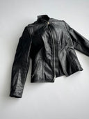 1960s Brooks 'Gold Label' USA Cafe Racer Leather Jacket