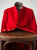 1940s European 'Scarlet' Hunt Wool Coat