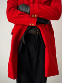 1940s European 'Scarlet' Hunt Wool Coat