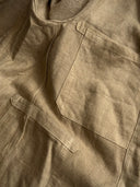 DEADSTOCK 1940s German 'Drillich' HBT Linen Work Jacket