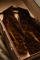 c. 1850s Victorian Velvet Waistcoat