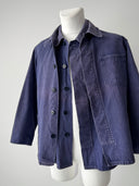 1980s German Workwear Sun Faded Chore Jacket