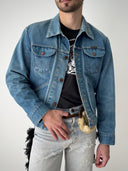1970s Wrangler ‘Brad Pitt’ Style Denim Blue Jacket