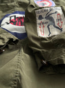 1970s US Army M65 Extreme Cold Weather Lined Patches Parka