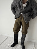 1970s USSR 'Telogreika' Quilted Faded Jacket