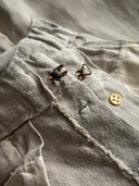 1930s Soviet Union Farmer Work Linen Trousers